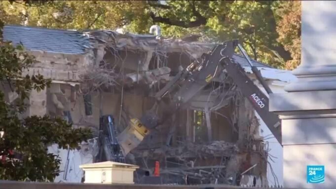 白宮開始拆除東翼的一部分以建造特朗普宴會廳| mtgamer.com