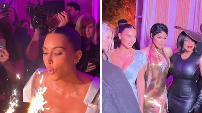 金·卡戴珊 (Kim 金·卡戴珊 (Kim Kardashian) 與《一切皆公平》主演慶祝 45 歲生日| mtgamer.com