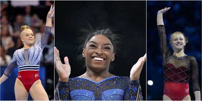 西蒙·拜爾斯 (Si Joscelyn Roberson, Simone Biles and Dulcy Caylor
