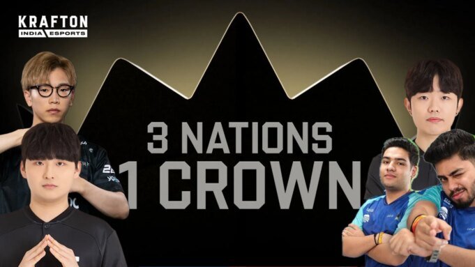 BMIC 2025 features teams from India, South Korea, and Japan (Image via YouTube/Krafton India Esports, Liquipedia)
