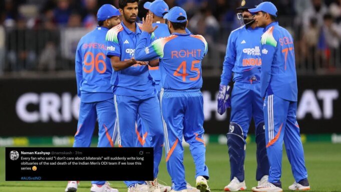 “ODI 系列賽有望 Team India