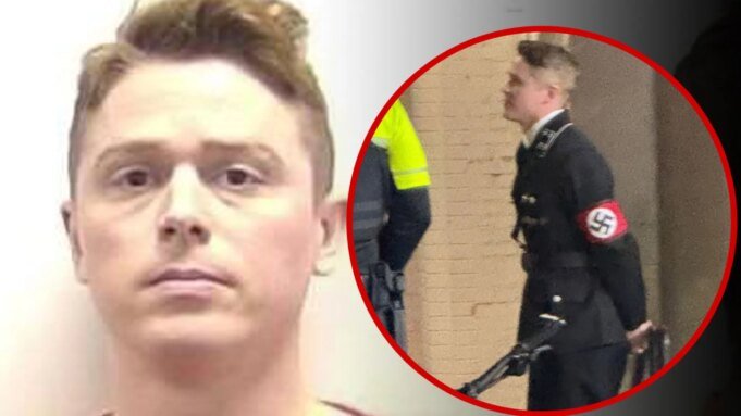 一名打扮成納粹的男子 一名打扮成納粹的男子因穿著制服被進入酒吧的顧客攔住| mtgamer.com