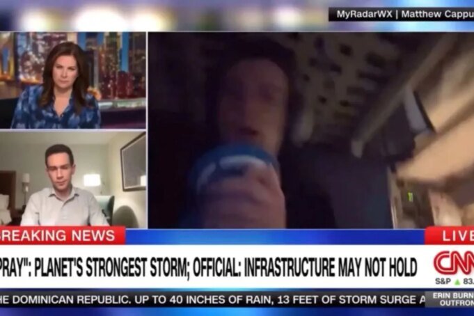 一名風暴追逐者在飛過梅麗莎颶風時在空中嘔吐| mtgamer.com