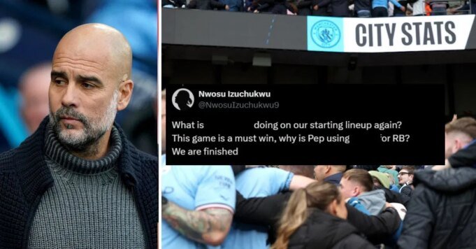 Fans unhappy with Rico Lewis