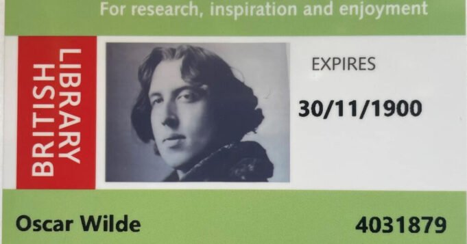 奧斯卡·王爾德去世 125 年後取回借書證| mtgamer.com
