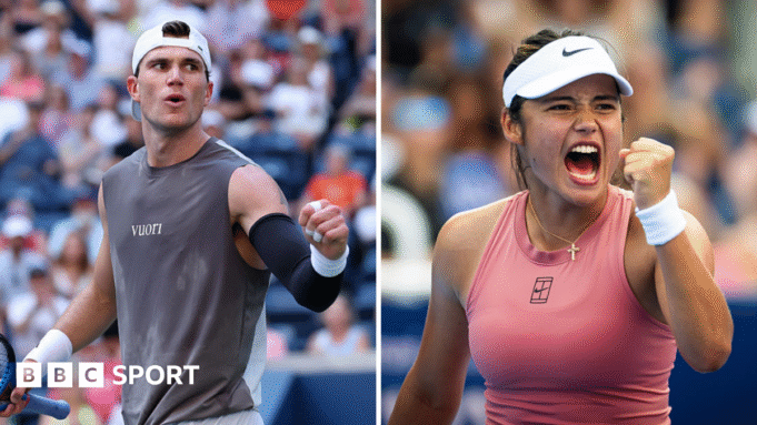 德雷珀和拉杜卡努將代 Draper and Raducanu