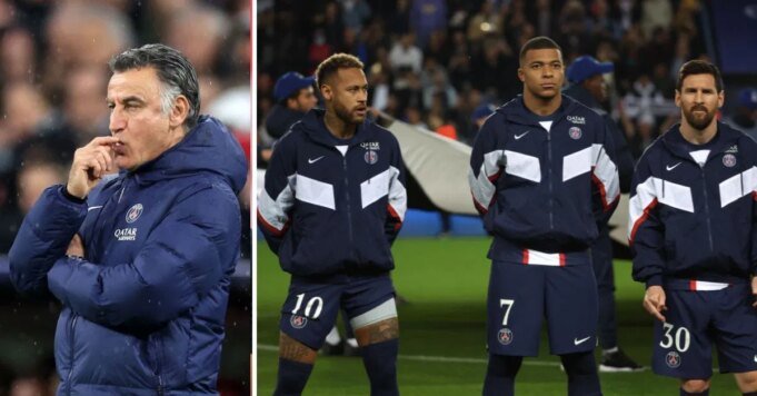 “我必須處理一些自我 PSG trio under Christophe Galtier