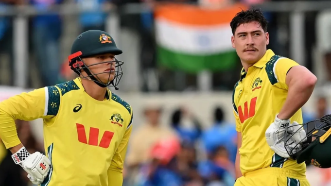 最新ICC ODI男 Matt Renshaw and Cooper Connolly batting in Australia