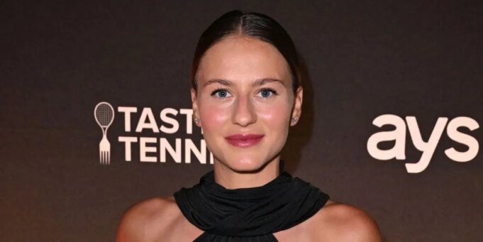 Marta Kosytuk at Taste of Tennis Miami 2024 (Source: Getty)