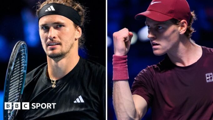 茲維列夫準備在維也納 Alexander Zverev and Jannik Sinner