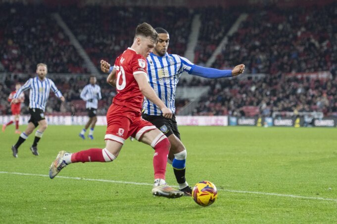 謝菲爾德星期三 vs Middlesbrough FC v Sheffield Wednesday FC - Sky Bet Championship - Source: Getty