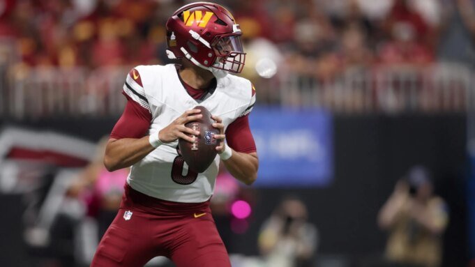 週一橄欖球之夜 NF 週一橄欖球之夜 NFL 球員道具第 8 週:自學 AI 報告馬庫斯·馬里奧塔 (Marcus Mariota) 傳球距離低於 198.5 碼| mtgamer.com