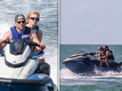 悉尼·斯威尼 (Sydney Sweeney) 和斯庫特·博朗 (Scooter Braun) 在 Sea-Doo 騎行中緊緊擁抱在一起
| mtgamer.com 悉尼·斯威尼 (Sydney Sweeney) 和斯庫特·博朗 (Scooter Braun) 在 Sea-Doo 騎行中緊緊擁抱在一起
| mtgamer.com