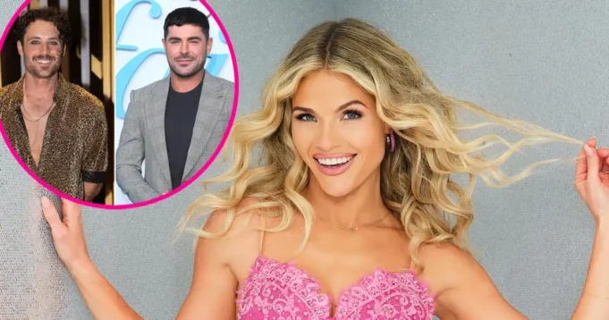 DWTS 的 Witney Carson 刪除了有關 Dylan 和 Zac Efron 的文本截圖
| mtgamer.com