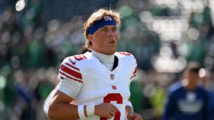 NFL 第 9 周中任何時間 49 人隊對陣巨人隊的最佳 NFL 賠率和達陣得分手選擇（Target Dart Rapiding）| mtgamer.com