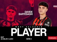 大衛·巴特薩吉 (DAVIDE BARTESAGHI) 是 ACMIN WILL 對陣拉齊奧 (LAZIO) 的 MVP
| mtgamer.com 大衛·巴特薩吉 (DAVIDE BARTESAGHI) 是 ACMIN WILL 對陣拉齊奧 (LAZIO) 的 MVP
| mtgamer.com