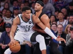 尼克斯隊的約什·哈特知道他必須在 OG 阿努諾比缺陣的情況下對抗雄鹿隊的揚尼斯·阿德托昆博
| mtgamer.com 尼克斯隊的約什·哈特知道他必須在 OG 阿努諾比缺陣的情況下對抗雄鹿隊的揚尼斯·阿德托昆博
| mtgamer.com