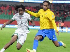 尼日利亞隊與剛果民主共和國隊的世界杯比賽中,奧西姆亨梅開二度
| mtgamer.com 尼日利亞隊與剛果民主共和國隊的世界杯比賽中,奧西姆亨梅開二度
| mtgamer.com