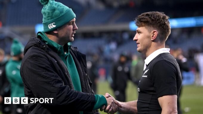 Tadhg Beirne and Beauden Barrett