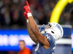 特雷維揚·亨德森 (TreVeyon Henderson) 幫助愛國者隊在戰勝噴氣機隊後取得 NFL 最佳戰績
| mtgamer.com 特雷維揚·亨德森 (TreVeyon Henderson) 幫助愛國者隊在戰勝噴氣機隊後取得 NFL 最佳戰績
| mtgamer.com