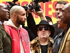 老尤班克與兒子一起與康納和奈傑爾·本對峙
| mtgamer.com 老尤班克與兒子一起與康納和奈傑爾·本對峙
| mtgamer.com