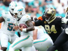 聖徒隊偉大的卡梅隆·喬丹擊敗了另一位名人堂成員的擒殺總數
| mtgamer.com 聖徒隊偉大的卡梅隆·喬丹擊敗了另一位名人堂成員的擒殺總數
| mtgamer.com