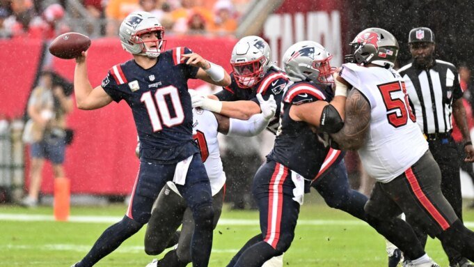 使用 DraftKings 促銷代碼，通過針對 MNF、湖人隊與太陽隊的愛國者隊對陣巨人隊的比賽，獲得 200 美元獎金投注
| mtgamer.com