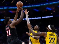 恩比德砍下賽季新高39分帶領76人隊以115-105戰勝步行者隊
| mtgamer.com 恩比德砍下賽季新高39分帶領76人隊以115-105戰勝步行者隊
| mtgamer.com