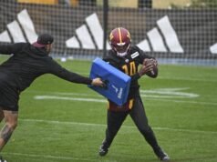 華盛頓指揮官隊將首發四分衛喬什·約翰遜對陣達拉斯牛仔隊
| mtgamer.com 華盛頓指揮官隊將首發四分衛喬什·約翰遜對陣達拉斯牛仔隊
| mtgamer.com