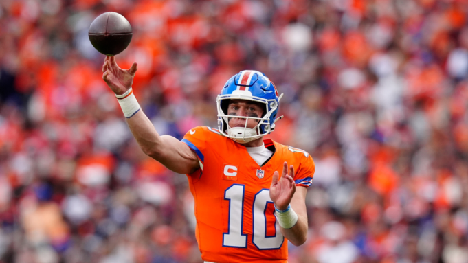 野馬隊 vs. Commanders NFL 球員道具，SGP：自學 AI 支持 Bo Nix 在“SNF”上傳球超過 226.5 碼
| mtgamer.com