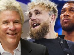 電影製片人喬恩·彼得斯 (Jon Peters) 押注 500 萬美元押注傑克·保羅 (Jake Paul) 擊敗安東尼·約書亞 (Anthony Joshua)
| mtgamer.com 電影製片人喬恩·彼得斯 (Jon Peters) 押注 500 萬美元押注傑克·保羅 (Jake Paul) 擊敗安東尼·約書亞 (Anthony Joshua)
| mtgamer.com