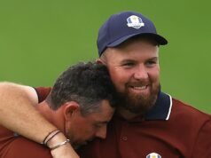 麥克羅伊談萊德杯英雄事蹟:洛瑞不僅僅是我的保鏢!
| mtgamer.com 麥克羅伊談萊德杯英雄事蹟:洛瑞不僅僅是我的保鏢!
| mtgamer.com