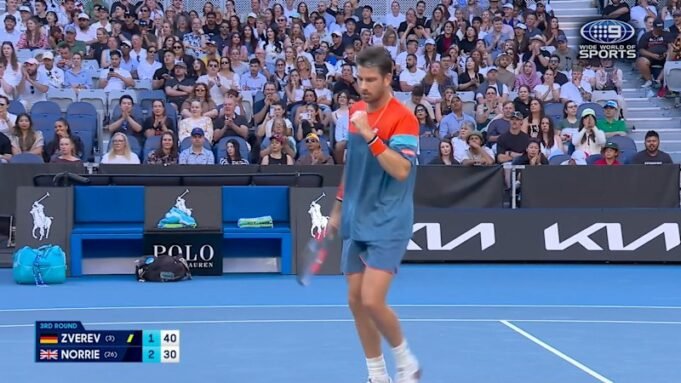 澳大利亞公開賽亮點：亞歷山大·茲維列夫 VS 卡梅倫·諾里
 | mtgamer.com