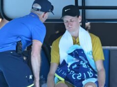 “他得到了一張出獄卡”——辛納與抽筋和高溫作鬥爭,進入第四輪
| mtgamer.com “他得到了一張出獄卡”——辛納與抽筋和高溫作鬥爭,進入第四輪
| mtgamer.com