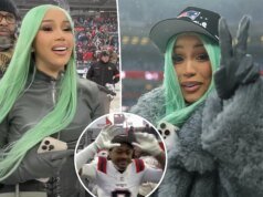 卡迪·B 慶祝男友史蒂芬·迪格斯入圍超級碗,愛國者隊在亞冠錦標賽中擊敗野馬隊
| mtgamer.com 卡迪·B 慶祝男友史蒂芬·迪格斯入圍超級碗,愛國者隊在亞冠錦標賽中擊敗野馬隊
| mtgamer.com