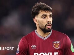 弗拉門戈隊向西漢姆聯隊帕奎塔提出3500萬英鎊的新報價
| mtgamer.com 弗拉門戈隊向西漢姆聯隊帕奎塔提出3500萬英鎊的新報價
| mtgamer.com