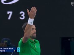 德約科維奇中場休息後點燃了觀眾的熱情
| mtgamer.com 德約科維奇中場休息後點燃了觀眾的熱情
| mtgamer.com