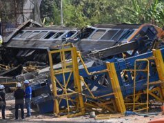 泰國起重機墜入行駛中的旅客列車,造成至少22人死亡
| mtgamer.com 泰國起重機墜入行駛中的旅客列車,造成至少22人死亡
| mtgamer.com