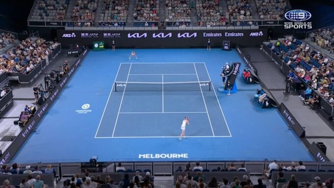 澳大利亞公開賽精彩集錦：埃琳娜·瑞巴基娜 (Elena Rybakina) 對陣 特蕾莎·瓦倫托娃 (Tereza Valentova)
 | mtgamer.com