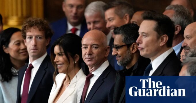 特朗普就職一年後，大型科技公司繼續向他屈服
 | mtgamer.com