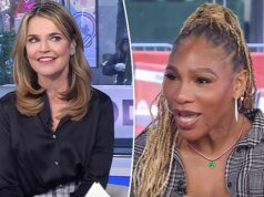 薩凡納·格思裡立即後悔在尷尬的《今日》採訪中拷問塞雷娜·威廉姆斯:你“生我的氣嗎?”
| mtgamer.com 薩凡納·格思裡立即後悔在尷尬的《今日》採訪中拷問塞雷娜·威廉姆斯:你“生我的氣嗎?”
| mtgamer.com