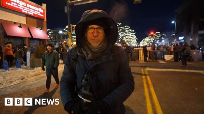 觀看：BBC 在亞歷克斯·普雷蒂被槍殺現場附近的抗議活動中
| mtgamer.com