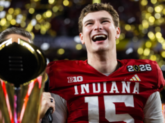 費爾南多·門多薩宣布參加 2026 年 NFL 選秀:印第安納球星 QB、海斯曼獎杯獲得者預計將成為狀元秀
| mtgamer.com 費爾南多·門多薩宣布參加 2026 年 NFL 選秀:印第安納球星 QB、海斯曼獎杯獲得者預計將成為狀元秀
| mtgamer.com