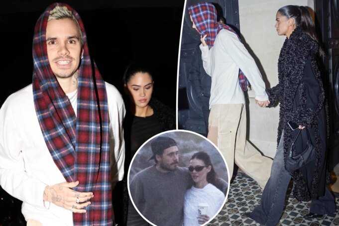 隨著家庭裂痕加深，羅密歐·貝克漢姆 (Romeo Beckham) 帶著 PDA 與女友金·特恩布爾 (Kim Turnbull) 外出時笑容滿面
| mtgamer.com